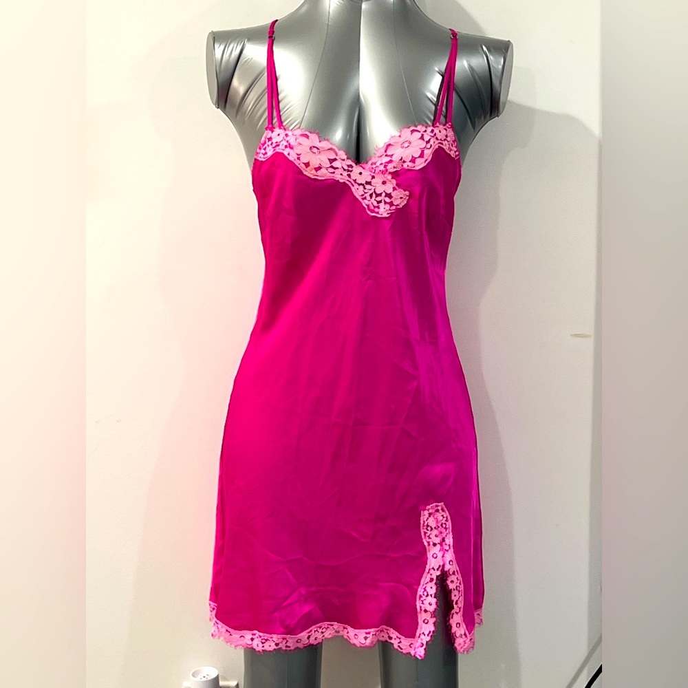 Victoria's Secret Pink Lace Chemise